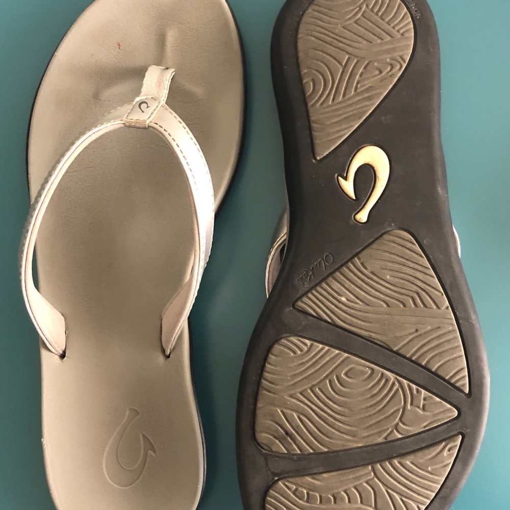 OluKai Silver star/pale gray